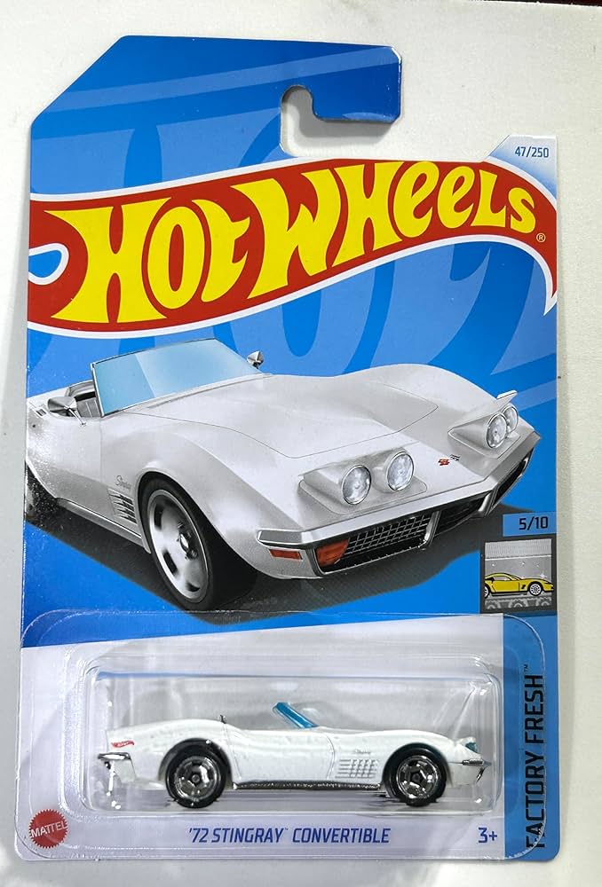 ホットウィール コルベット スティングレー レビュー ホットウィール '72 コルベット スティングレイ